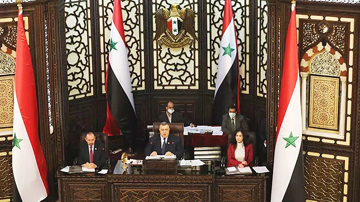 Quốc hội Syria công bố danh sách các ứng cử viên Tổng thống. Ảnh: AFP