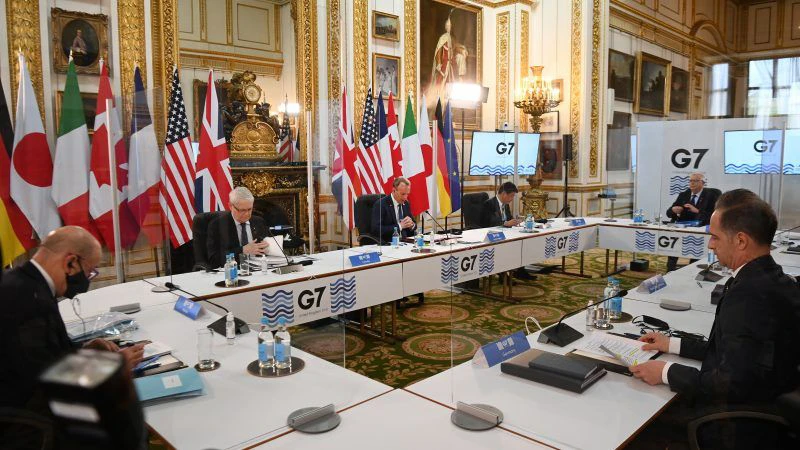 Các bộ trưởng G7 họp tại Luân Đôn (Anh).