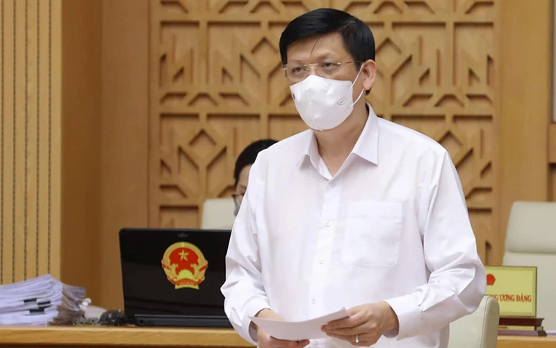 Bộ trưởng Y tế Nguyễn Thanh Long đề nghị các địa phương phải kích hoạt toàn bộ hệ thống phòng, chống dịch.