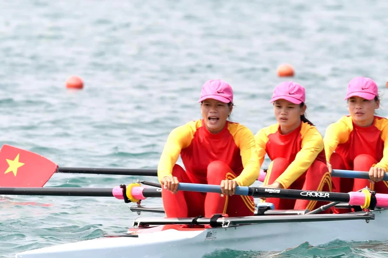 Thể thao Việt Nam có tin vui từ bộ môn Rowing. (Ảnh: P.H)