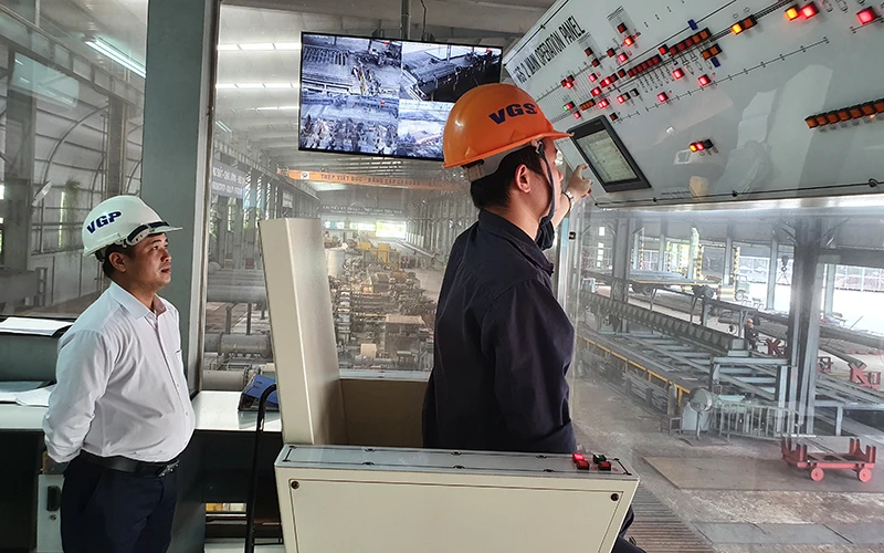 Công ty cổ phần Ống Thép Việt Đức - nhà đầu tư thành công tại Vĩnh Phúc, liên tục mở rộng sản xuất.