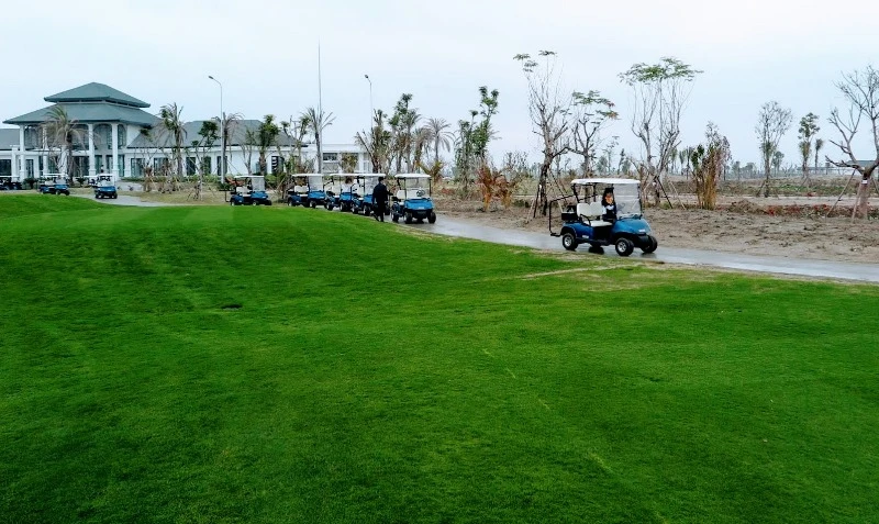 Các sân golf trên địa bàn Hải Phòng phải dừng hoạt động từ chiều 13-5.