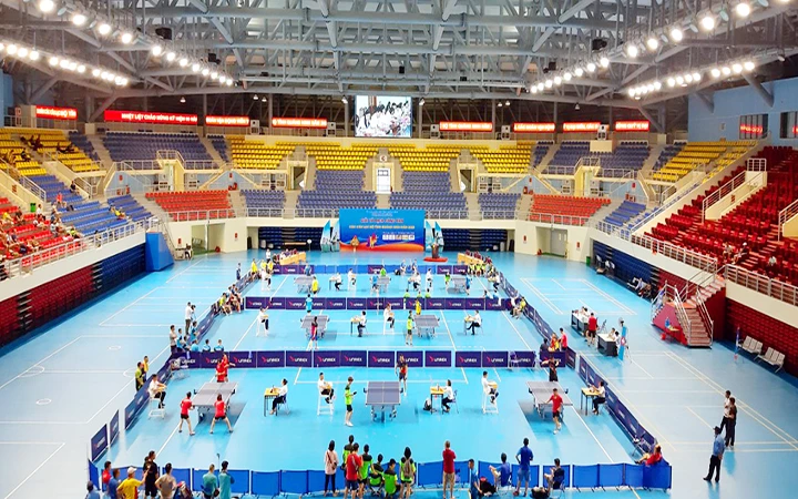 Với sức chứa 5.000 chỗ ngồi, nhà thi đấu TP Hạ Long sẽ là nơi tổ chức bộ môn bóng chuyền tại SEA Games 31.