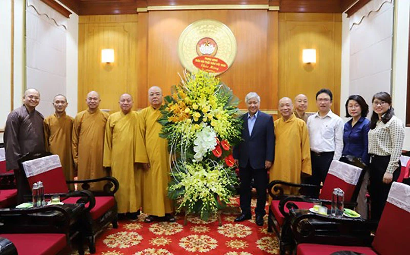 Chúc mừng đồng bào Phật giáo cả nước nhân dịp Đại lễ Phật đản năm 2021-Phật lịch 2565