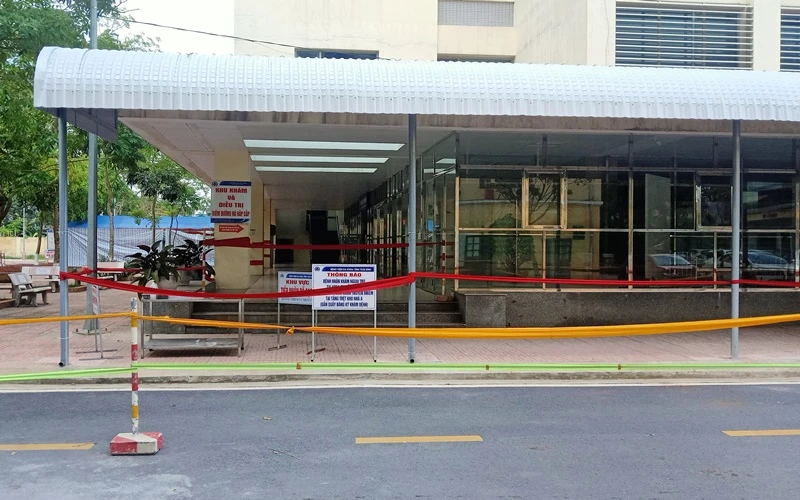 Khoa Truyền nhiễm, Bệnh viện Đa khoa tỉnh Thái Bình đang cách ly, điều trị cho 20 bệnh nhân Covid-19.