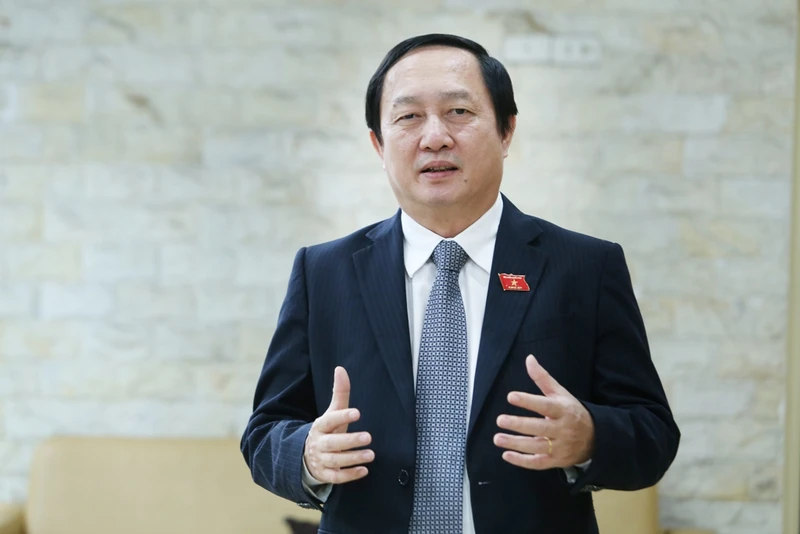 Đồng chí Huỳnh Thành Đạt, Ủy viên TƯ Đảng, Bộ trưởng Khoa học và Công nghệ.