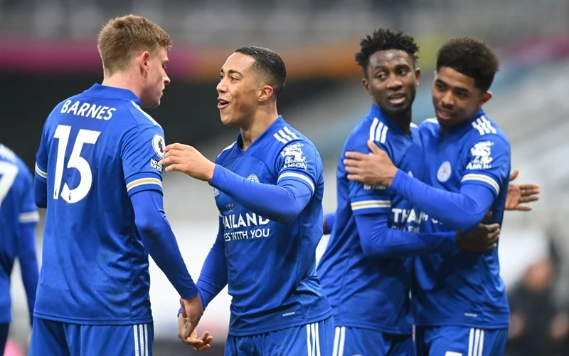 Leicester là đội đang gặp bất lợi nhất trong cuộc đua tốp 4 ở Premier League. (Ảnh: Getty Images)