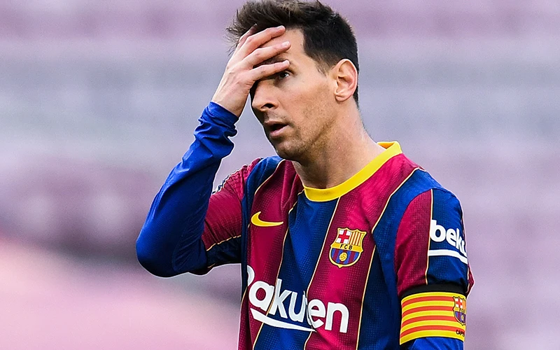Messi rời Barca để hồi hương sớm, trong khi hợp đồng với Barca sắp hết hạn. (Ảnh: Getty Images)