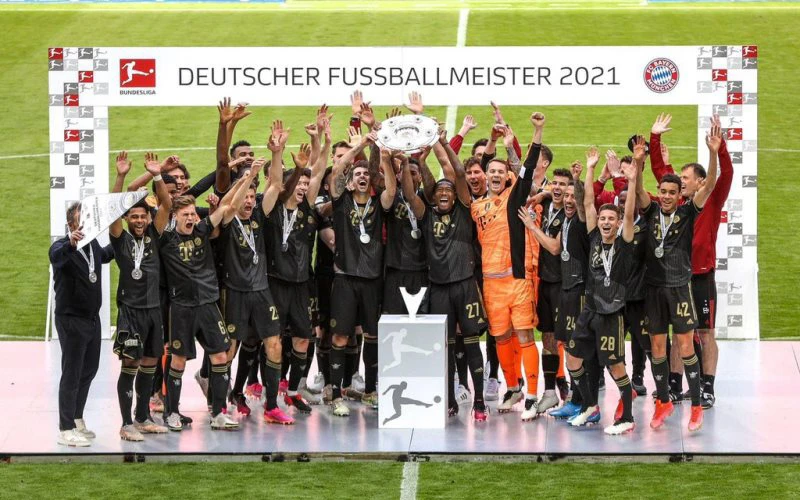 Bayern Munich lần thứ chín liên tiếp vô địch Bundesliga. (Ảnh: Bayern Munich)