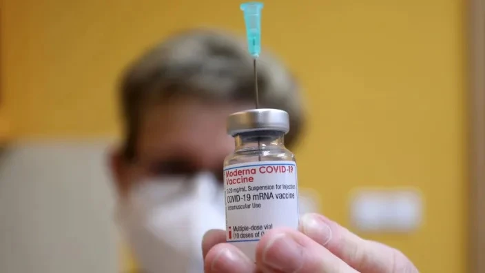 Vaccine ngừa Covid-19 của Moderna. Ảnh: Getty Images.