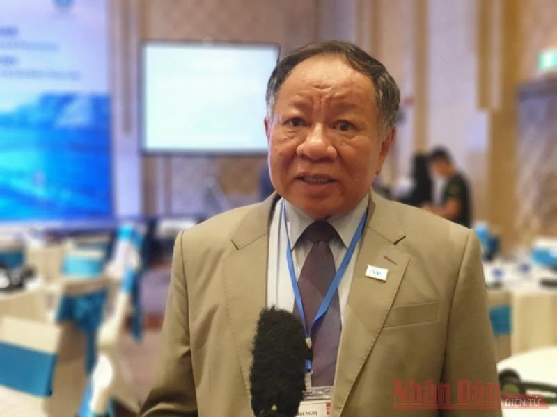 PGS, TS Nguyễn Hữu Dũng, Chủ tịch Hiệp hội Nuôi biển Việt Nam (VSA).