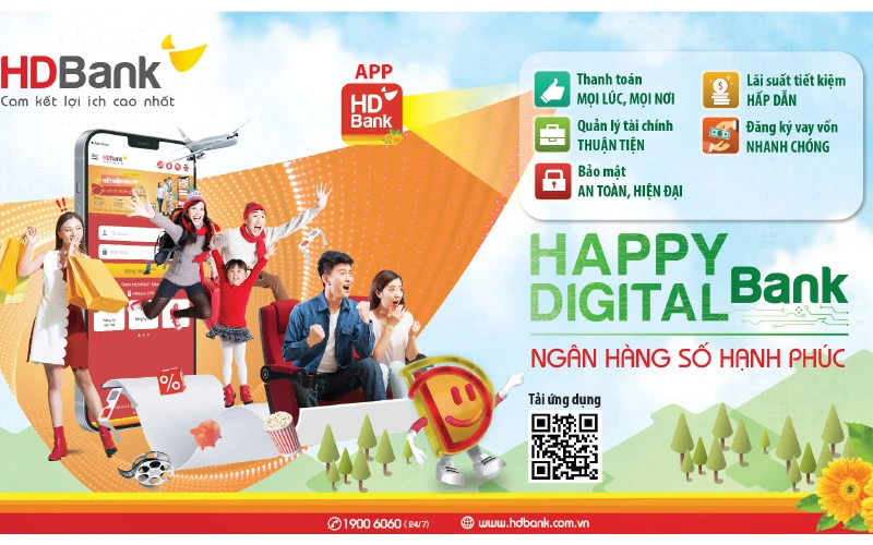 Ngân hàng số phục vụ đa nhu cầu tài chính