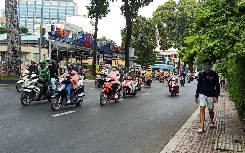 TP Hồ Chí Minh tiếp tục thực hiện giãn cách xã hội từ 0 giờ ngày 31-5. (Ảnh minh họa)