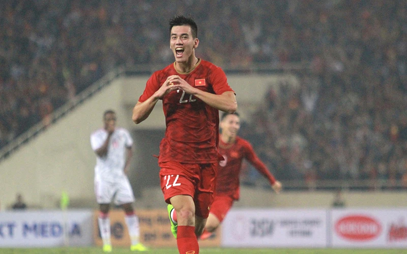 Tiến Linh được kỳ vọng sẽ ghi bàn giúp ÐT Việt Nam vượt qua vòng loại thứ hai World Cup 2022.