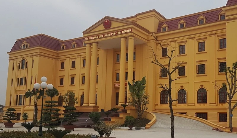 Tòa án nhân dân thành phố Thái Nguyên (tỉnh Thái Nguyên).