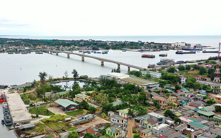 Thị trấn Cửa Việt (huyện Gio Linh) được quy hoạch phát triển thành thị xã.