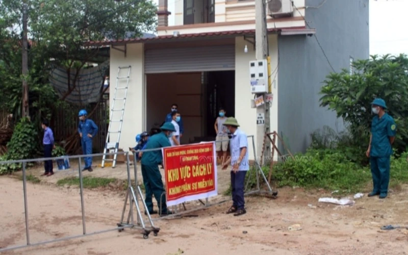 Từ 0 giờ ngày 16- 6, tỉnh Thái Nguyên dỡ bỏ phong toả hai xóm Đầm Đang và Làng Đanh thuộc xã Thành Công, thị xã Phổ Yên liên quan BN 5999.