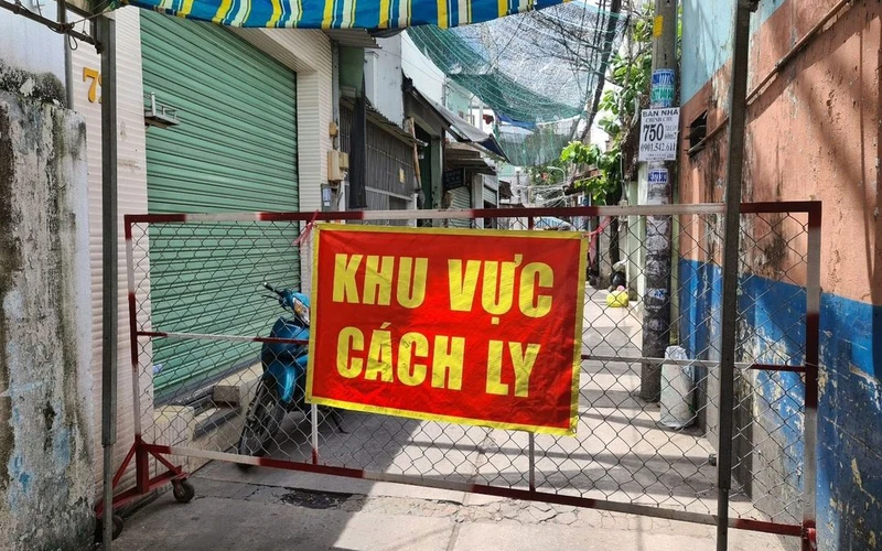 Phong tỏa ba khu phố ở quận Bình Tân, TP Hồ Chí Minh