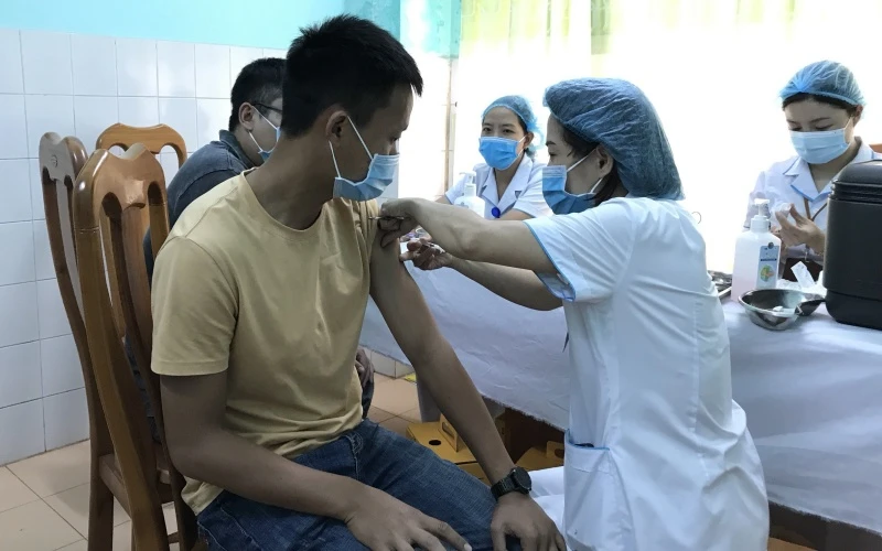 Gia Lai đang triển khai tiêm vaccine phòng Covid-19 đợt 3.