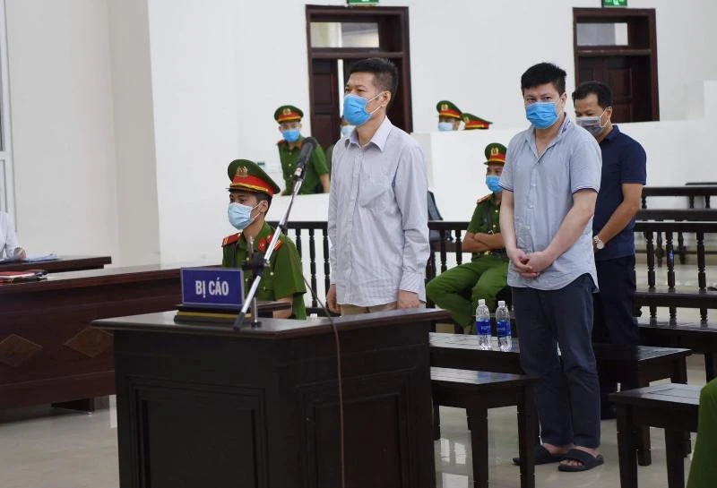 Bị cáo Nguyễn Nhật Cảm tại phiên tòa phúc thẩm.