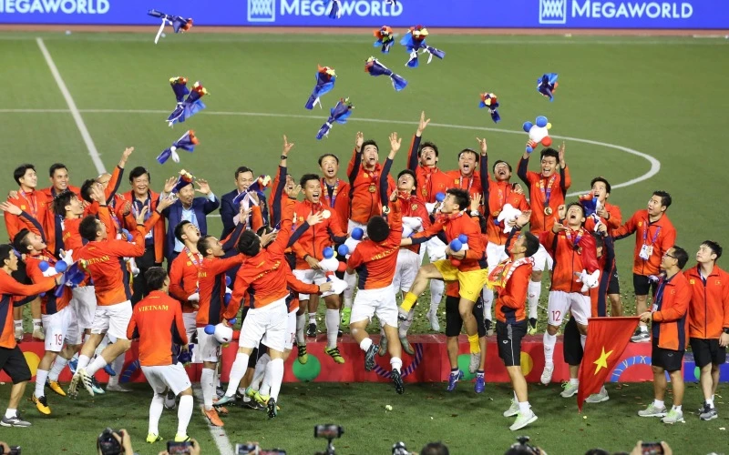 Bóng đá Việt Nam có thể bảo vệ ngôi vô địch SEA Games vào tháng 5-2022.