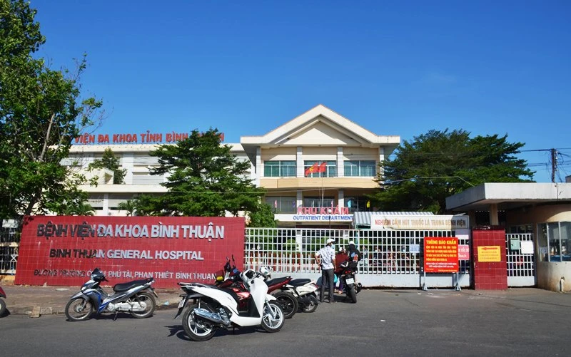 Bệnh viện đa khoa tỉnh Bình Thuận phong tỏa từ 0 giờ ngày 24-6, sau khi phát hiện ca nhiễm Covid-19 làm việc tại Khoa sản.