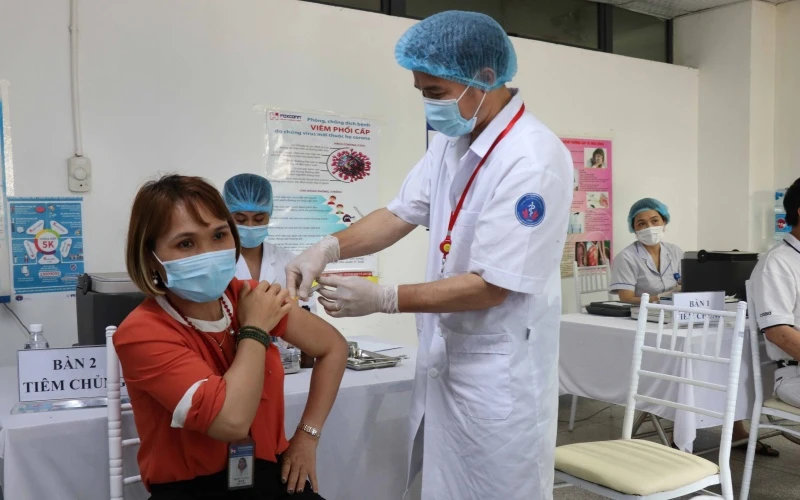 Bắc Ninh triển khai tiêm vaccine phòng Covid-19 diện rộng đợt 1.