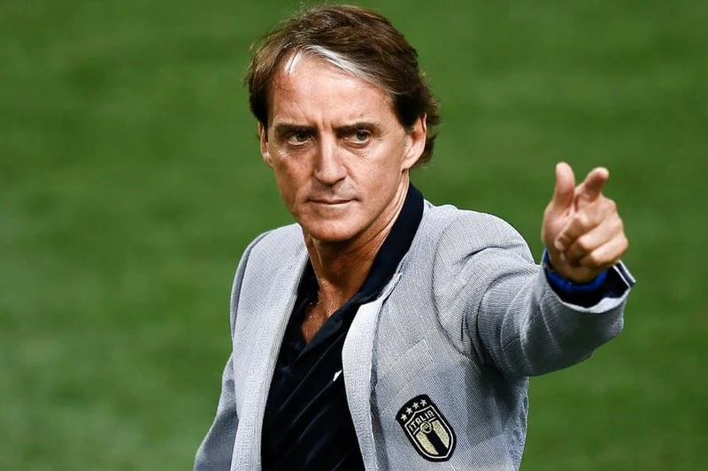 HLV Mancini đang quyết tâm nối dài chuỗi trận ấn tượng cùng Italy. (Ảnh: Getty)