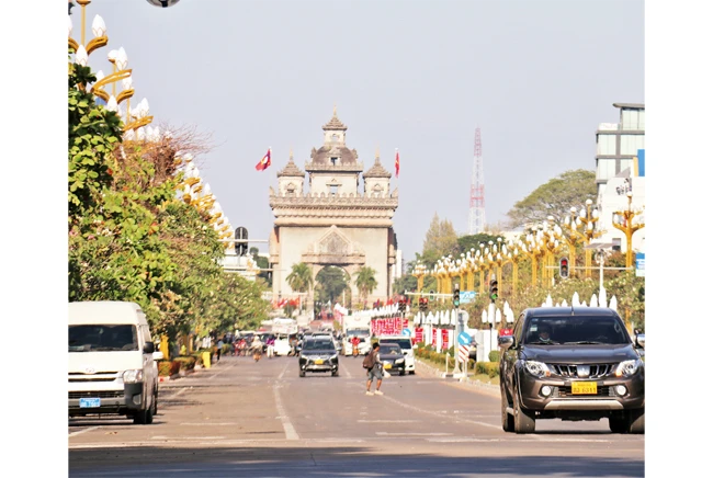 Đường phố Thủ đô Viêng Chăn