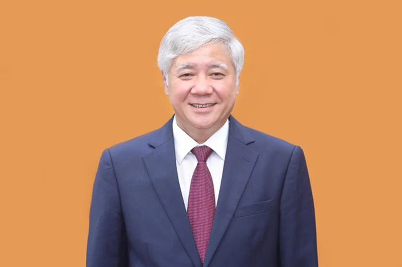 Đồng chí Đỗ Văn Chiến, Bí thư Trung ương Đảng, Chủ tịch Ủy ban Trung ương Mặt trận Tổ quốc Việt Nam.