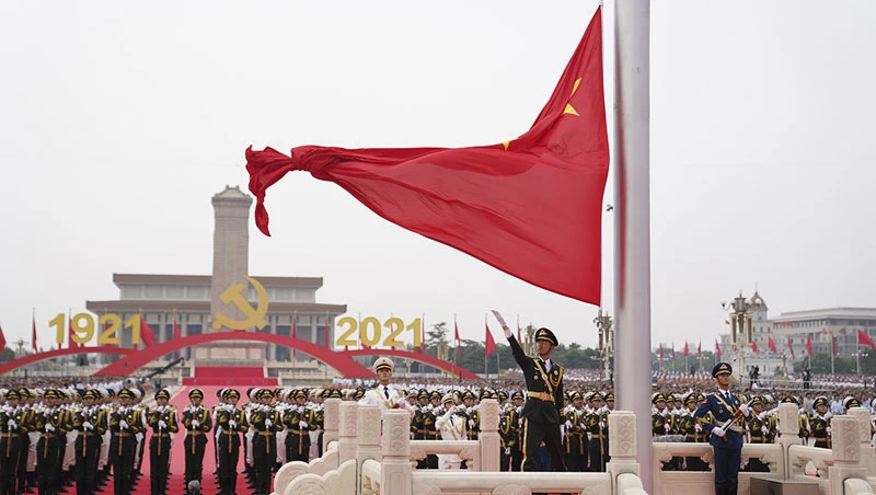 Trung Quốc long trọng kỷ niệm 100 năm Ngày thành lập Đảng Cộng sản. (Nguồn: Tân Hoa xã)