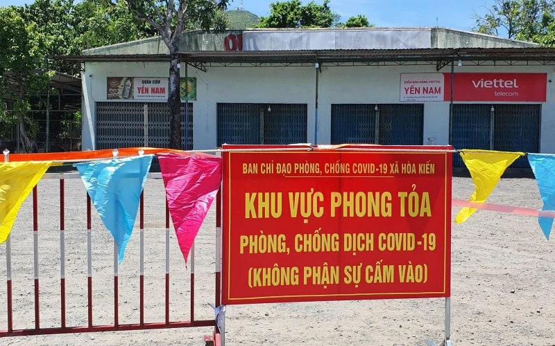 Thành phố Tuy Hòa giãn cách xã hội thêm một xã