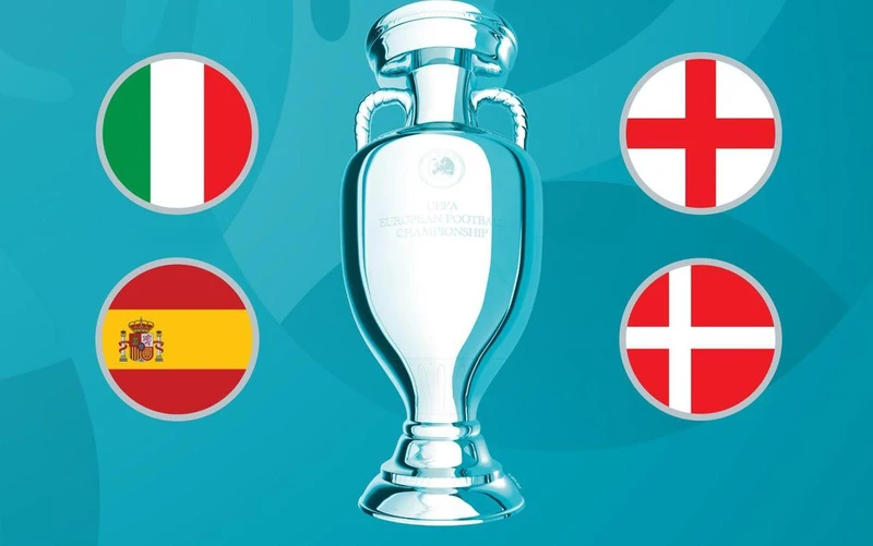 Xác định hai cặp đấu bán kết Euro 2020
