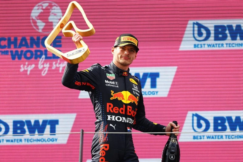 Max Verstappen giành chiến thắng tại GP Áo. (Ảnh: F1)