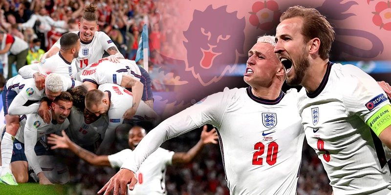 Tuyển Anh đã thay đổi định kiến về một đội tuyển thất bại khi vào đến chung kết Euro 2020. (Ảnh: The Sun)