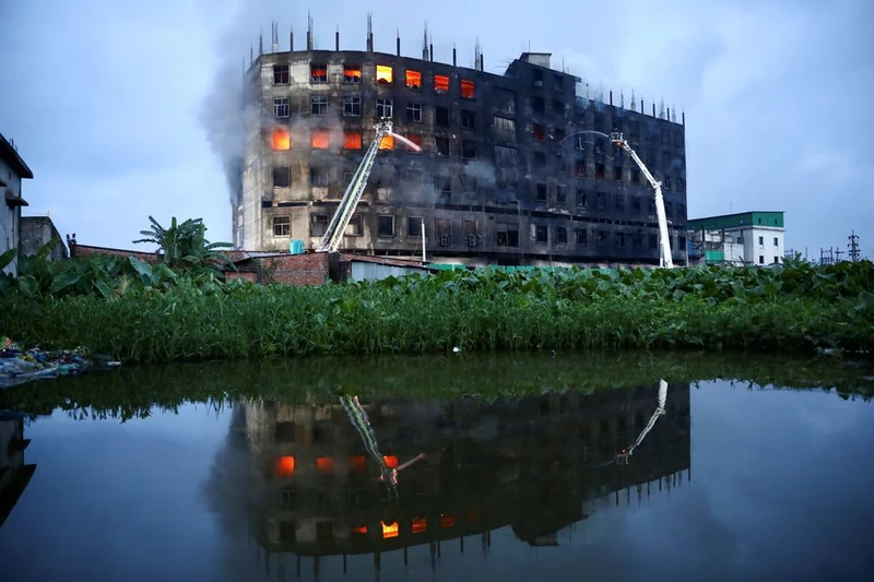 Nhà máy đặt tại vùng ngoại ô thủ đô Dhaka. (Ảnh: Reuters)