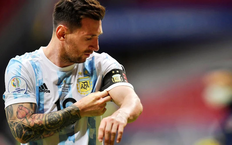 Messi đã tham gia vào 9/11 bàn của Argentina ở Copa America 2021. (Ảnh: Getty Images) 
