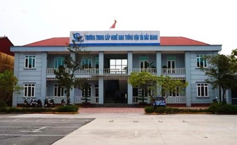 Trường trung cấp nghề Giao thông vận tải Bắc Giang.