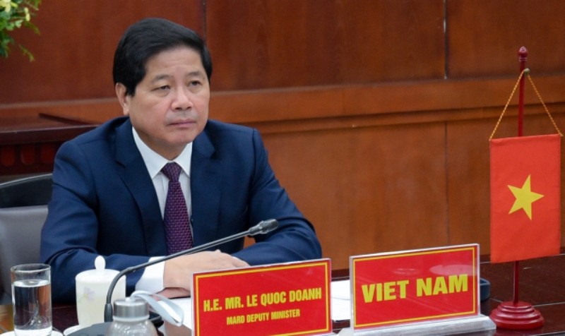 Thứ trưởng Lê Quốc Doanh cho biết, Việt Nam đánh giá cao sáng kiến này của Bộ Nông lâm ngư nghiệp Nhật Bản nhằm chuẩn bị cho cuộc họp trù bị Hội nghị thượng định về Hệ thống lương thực thực phẩm năm 2021.