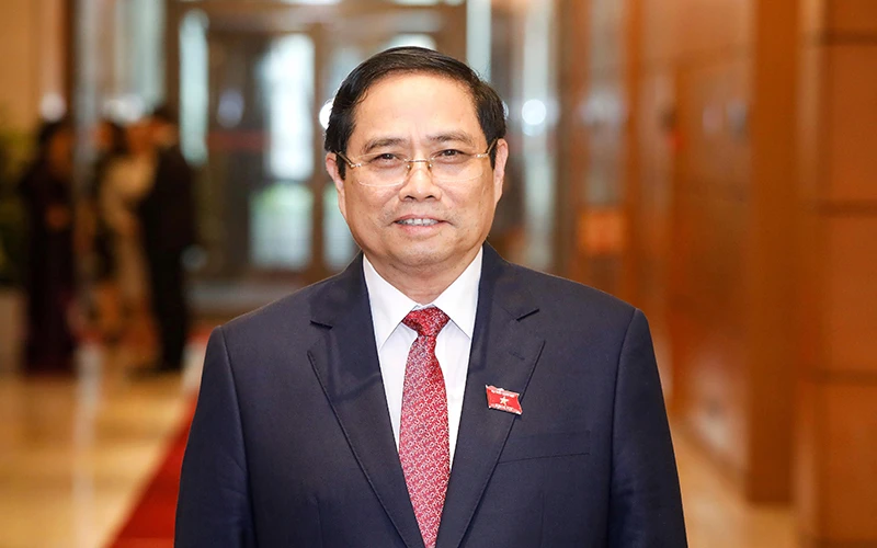 Đồng chí Phạm Minh Chính, Ủy viên Bộ Chính trị, Thủ tướng Chính phủ nhiệm kỳ 2016-2021.