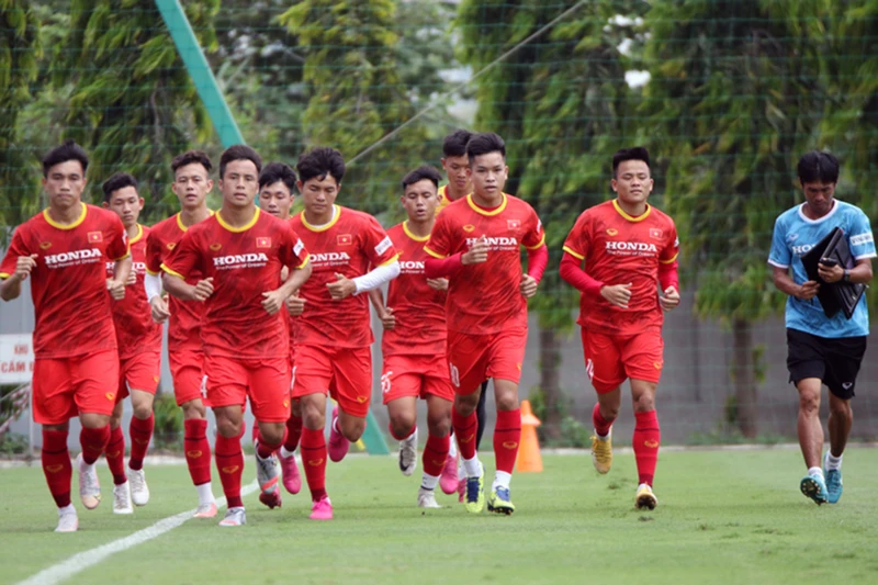 ĐT U22 Việt Nam sẽ hội quân trở lại vào ngày 10/8 để chuẩn bị tham dự Vòng loại U23 châu Á 2022. (Ảnh: VFF)