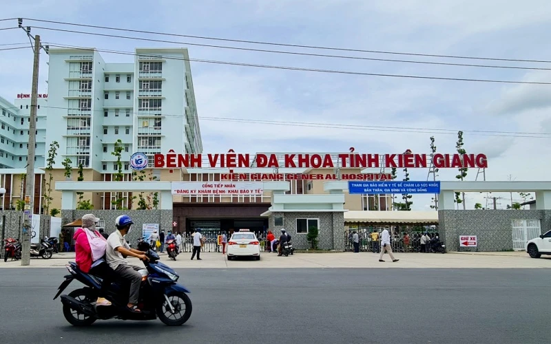 Bệnh viện đa khoa tỉnh Kiên Giang được dỡ phong tỏa y tế.