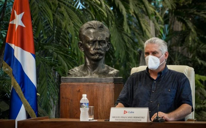 Bí thư thứ nhất Đảng Cộng sản Cuba, Chủ tịch Miguel Díaz-Canel Bermúdez. (Ảnh: Granma)