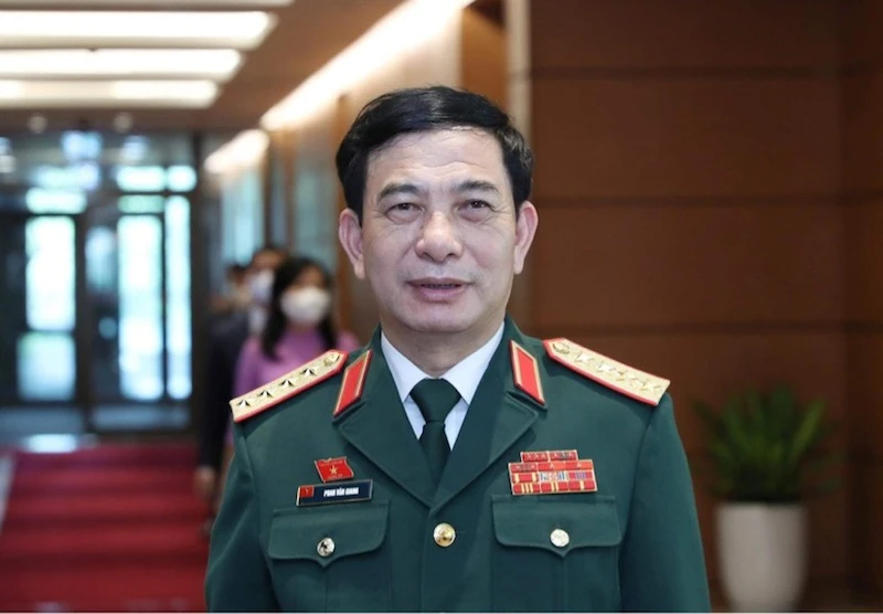 Đại tướng Phan Văn Giang, Bộ trưởng Quốc phòng.
