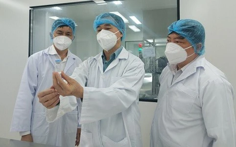 Thứ trưởng Trần Văn Thuấn làm việc với Công ty Nanogen.