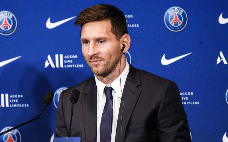 Messi hạ quyết tâm vô địch Champions League cùng đội bóng mới. (Ảnh: PSG)