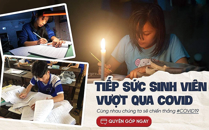 Chương trình “Tiếp sức sinh viên – Vượt qua Covid”.