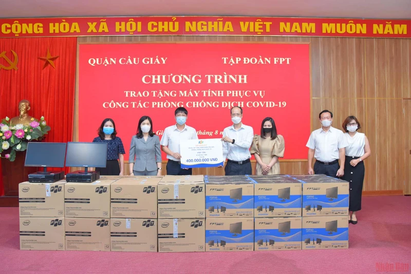 FPT chung tay đẩy mạnh công nghệ thông tin vào công tác tiêm chủng