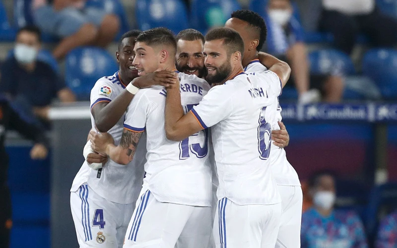 Real khởi đầu mùa giải mới với chiến thắng đậm trước Alaves. (Ảnh: Real Madrid CF)