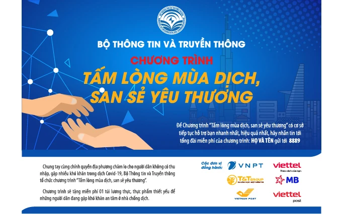 San sẻ yêu thương với người dân khó khăn do dịch Covid-19